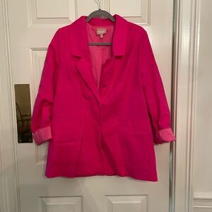 Show Me Your MuMu Pink Blazer Classic Design